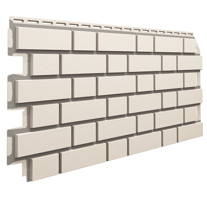 Фасадная панель ТЕХНОНИКОЛЬ Оптима Клинкер, Слоновая кость купить в Челябинске