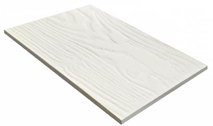 Фиброцементный сайдинг 190x3000x8мм Белый минерал RAL 9003 купить в Челябинске