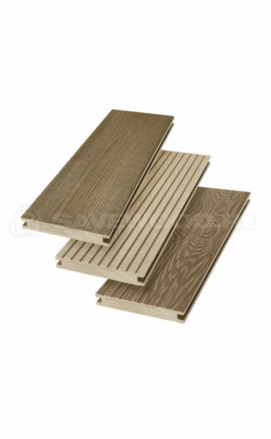 Террасная доска ДПК SaveWood, SW Fraxinus (R), Тик купить в Челябинске