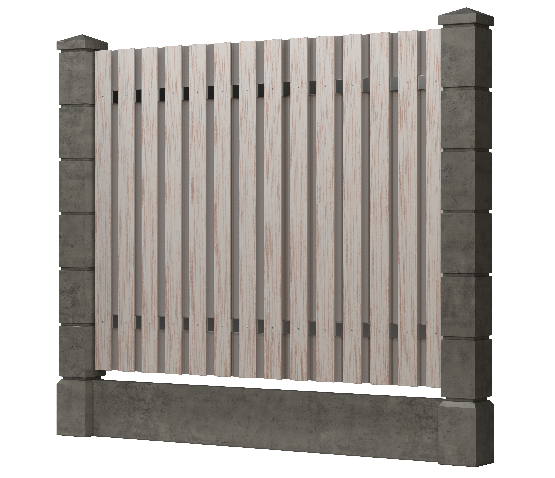 Заборная доска GRINDERDECO, ДПК, текстура &amp;quot;дуб&amp;quot; в выбеленном оттенке. купить в Челябинске