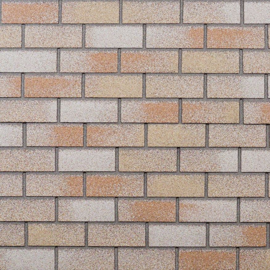 Фасадная битумная плитка Технониколь HAUBERK кирпич Каталонский, 2.2 кв.м. купить в Челябинске