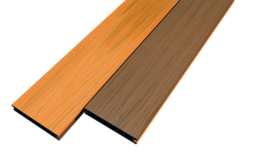 Teak / Latte | Двухсторонняя террасная доска WOODVEX Dual купить в Челябинске