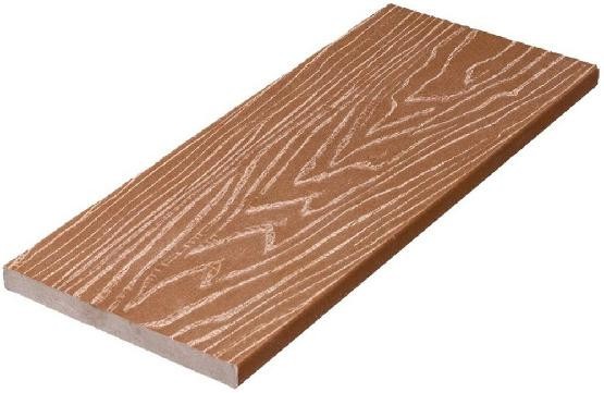 Полнотелая заборная доска ДПК NanoWood цвета Орех купить в Челябинске