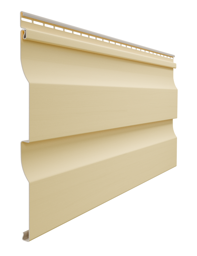 Виниловый сайдинг Docke, Корабельный брус D4.5D, Банан купить в Челябинске