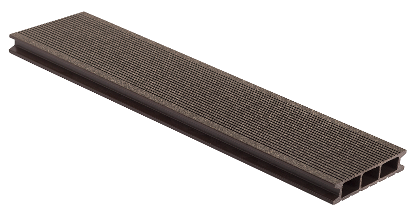 Террасная доска Grinder с мелким вельветом, шлифованная в цвете Шоколад купить в Челябинске