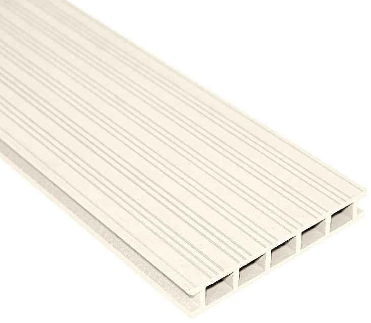 Террасная доска Faynag Premium VELVET-ZEBRA из ДПК в цвете Слоновая кость. купить в Челябинске