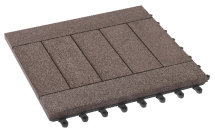 Модульный паркет ДПК GRINDERDECO Комфорт 5 Вековая древесина Венге