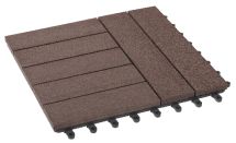 Модульный паркет DPK GRINDERDECO Комфорт 4 Шоколадный