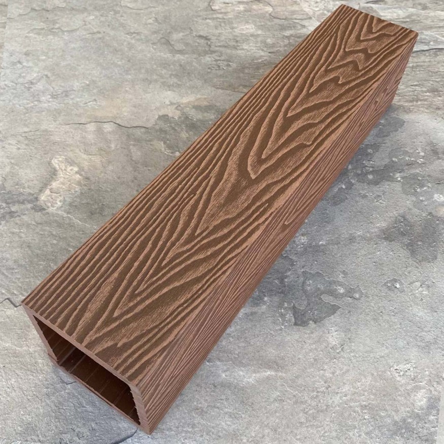 Столб для ограждения из ДПК EasyDecking, Wood-X, Коричневый купить в Челябинске