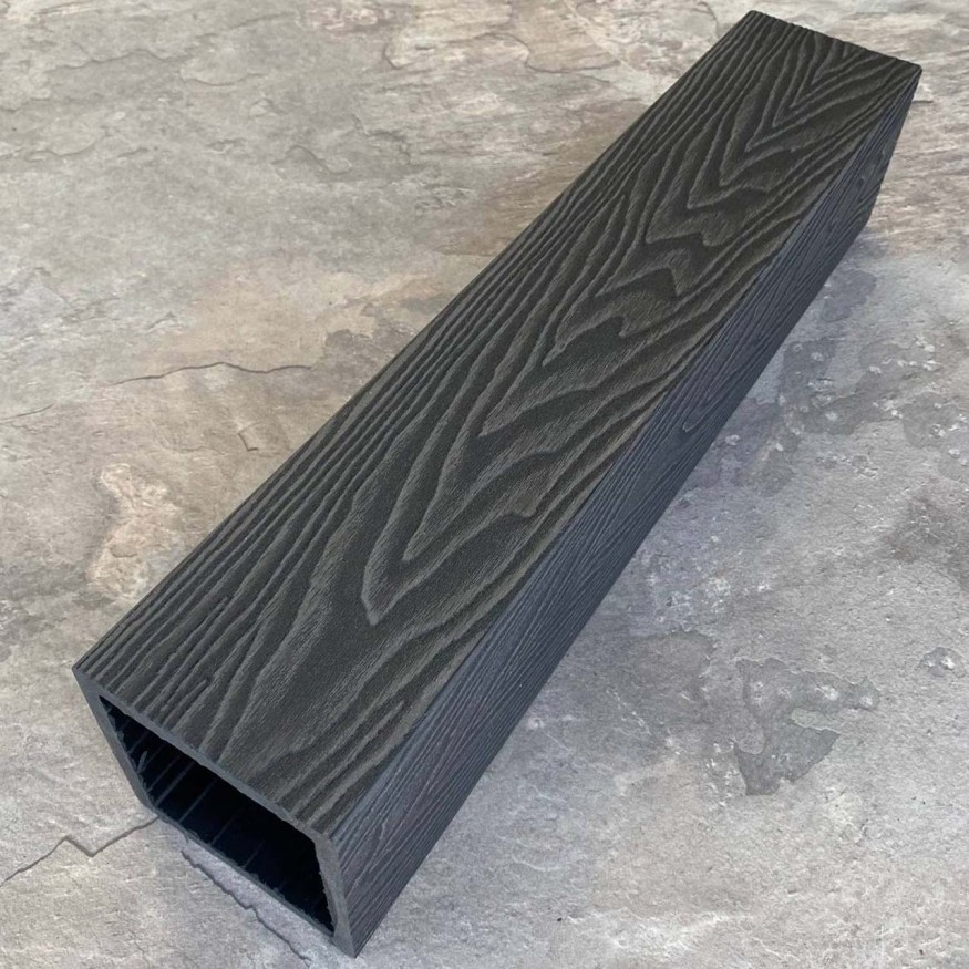 Столб для ограждения из ДПК EasyDecking, Wood-X, Черное дерево купить в Челябинске