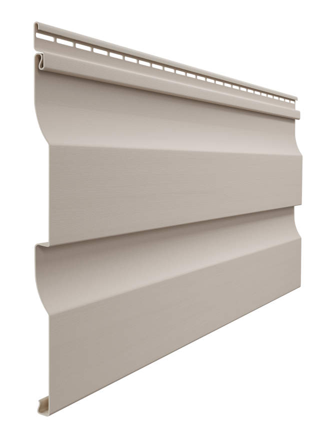 Виниловый сайдинг Docke, Корабельный брус D4.5D, Халва купить в Челябинске