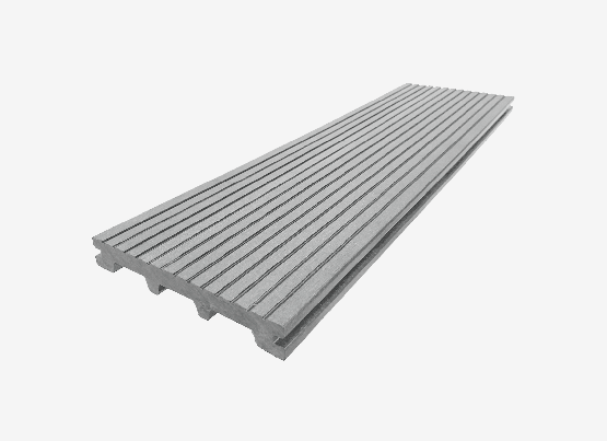 Террасная доска из ДПК RusDecking Unodeck Titanio - Цвет Серый купить в Челябинске
