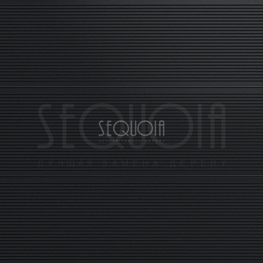 Доска террасная ДПК 3D SEQUOIA Evolution WOOD BLACK купить в Челябинске