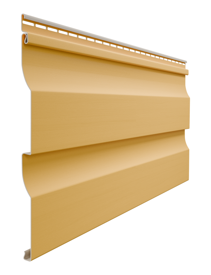 Виниловый сайдинг Docke, Корабельный брус D4.5D, Манго купить в Челябинске