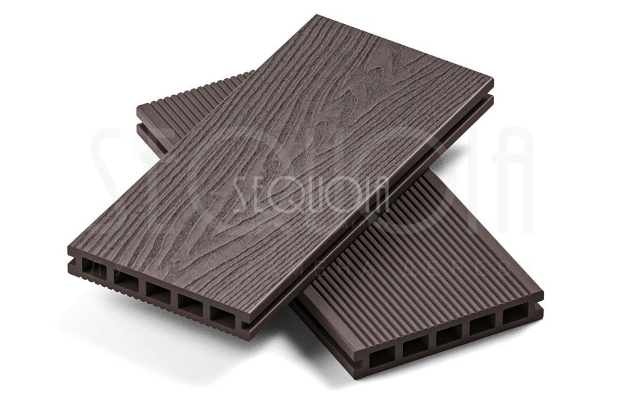 Доска террасная ДПК 3D SEQUOIA Evolution BROWN купить в Челябинске