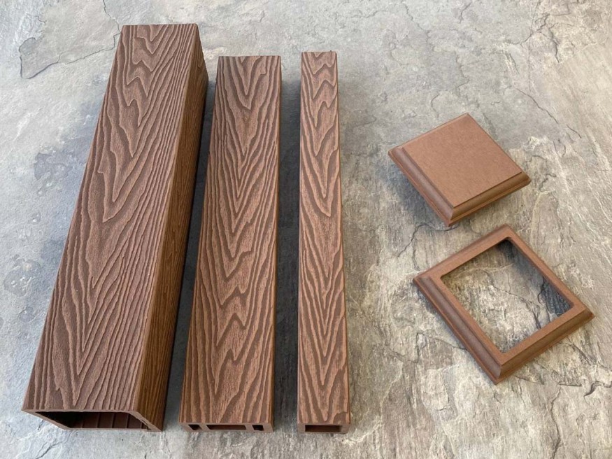 Перила для ограждений из ДПК EasyDecking, Wood-X, Коричневый купить в Челябинске