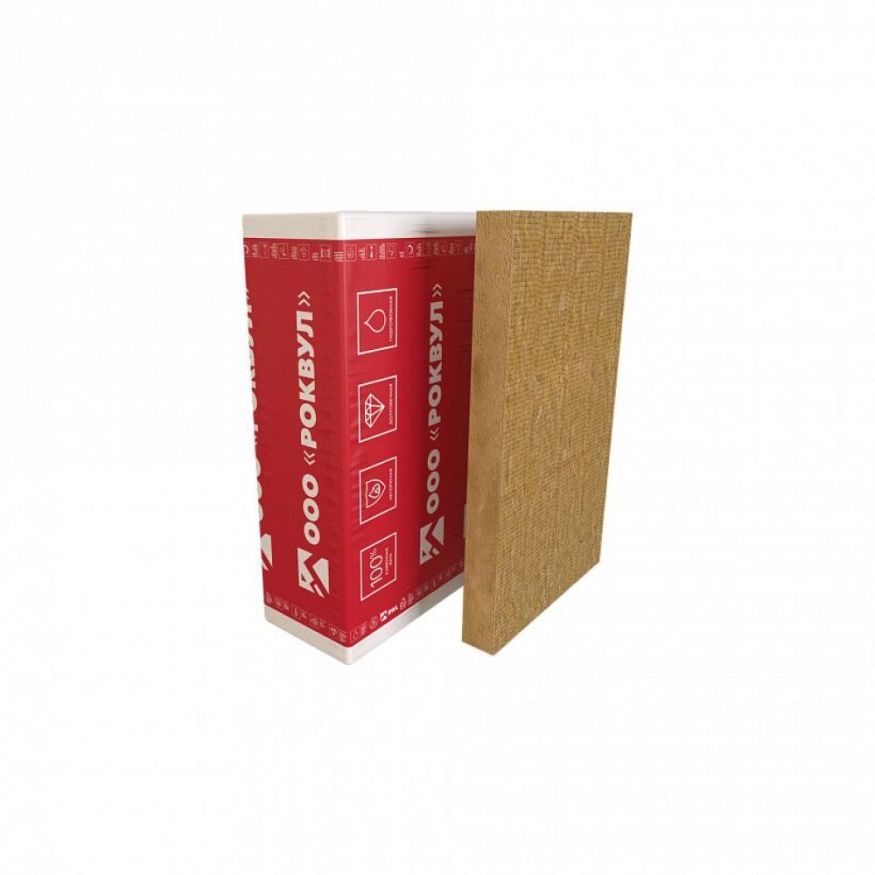 Утеплитель Rockwool РУФ БАТТС Н Оптима 100х600х1000/3шт/1.8м2/0.18м3 (32упак/палл) Rockwool купить в Челябинске