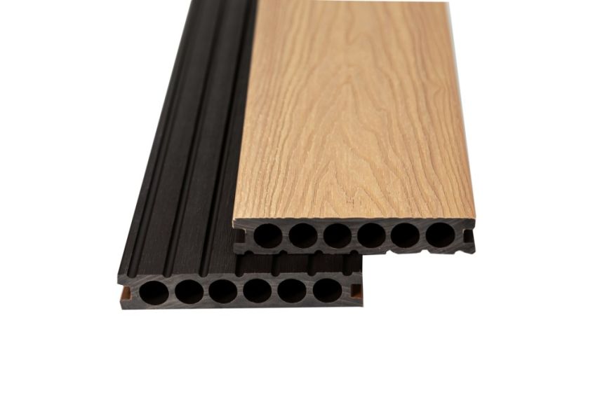 Террасная доска Ecodecking Скай коэкструзия Бук купить в Челябинске