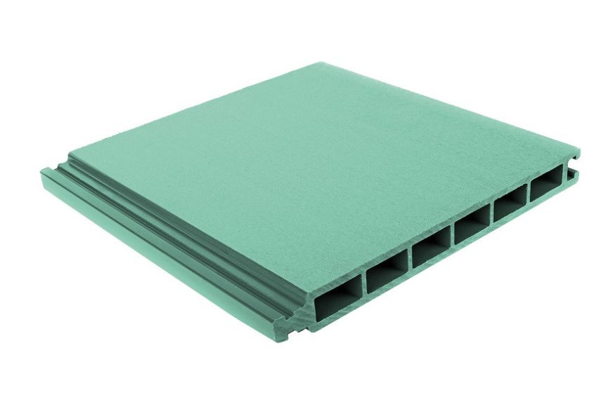 Стеновая панель ДПК AYTECHPLAST зеленого цвета купить в Челябинске