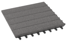 Модульный паркет ДПК GRINDERDECO Комфорт 3 Цвет серый базальт