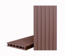 Террасная доска ДПК Terrapol Классик (Пустотелая с пазом) Орех Милано