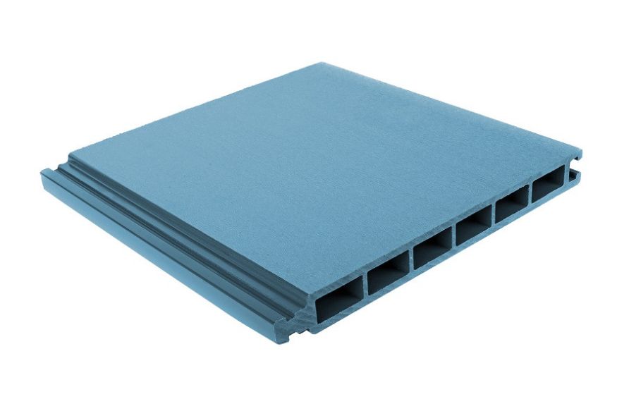 Стеновая панель ДПК AITEXPLAST синего цвета купить в Челябинске