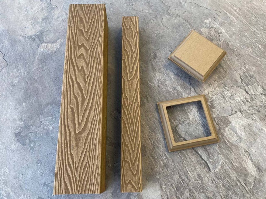 Балясина для ограждений из ДПК EasyDecking, Wood-X, Дуб купить в Челябинске