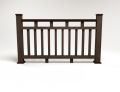 Ограждение из древесно-полимерного композита FG8 венге купить в Челябинске