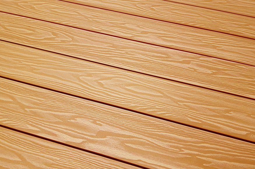 Террасная доска ДПК Terrapol Смарт 3D (Полнотелая без паза) Дуб Севилья купить в Челябинске