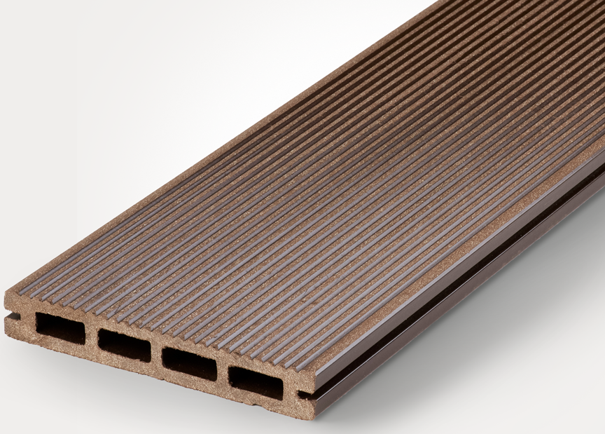 Террасная доска NanoWood «Lite» ECO в шоколадном цвете. купить в Челябинске