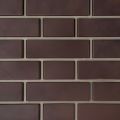 Фасадная панель FineBer, Кирпич облицовочный 3D, Коричнево-чёрный купить в Челябинске