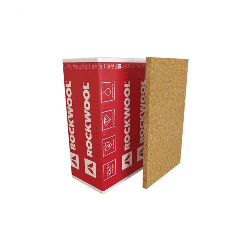 Утеплитель Rockwool ВЕНТИ БАТТС 50х600х1000.8шт.4.8м2.0.24м3 (24упак.палл) Rockwool купить в Челябинске