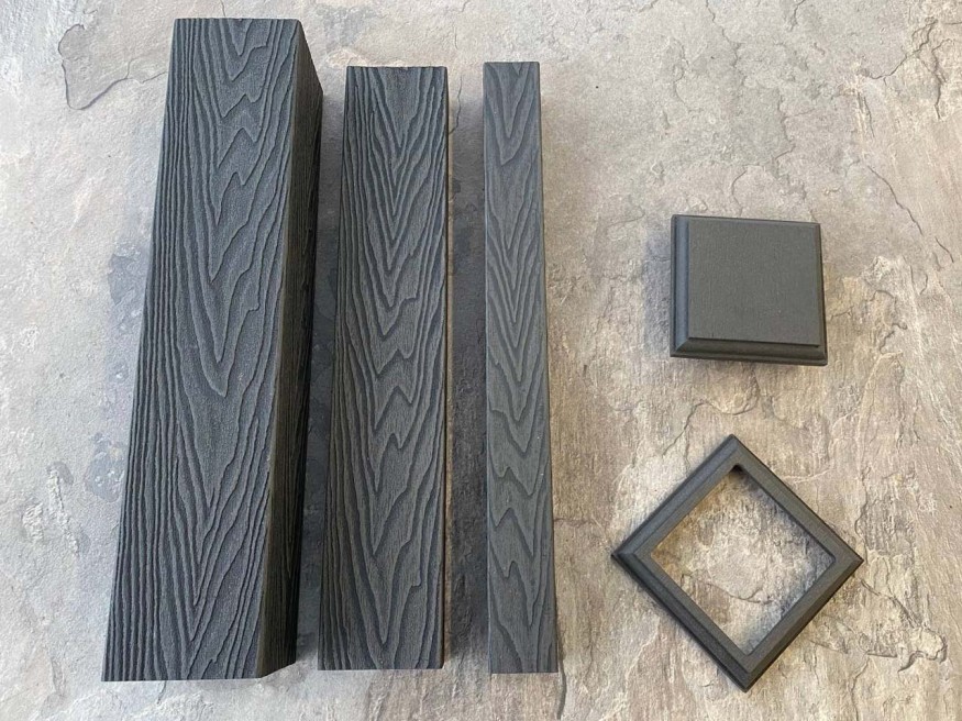 Балясина для ограждений из ДПК EasyDecking, Wood-X, Черное дерево купить в Челябинске