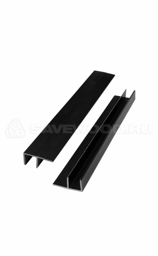 F-профиль ДПК Savewood, Черный купить в Челябинске