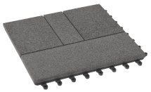 Модульный паркет ДПК GRINDERDECO Комфорт 2 Серый базальт