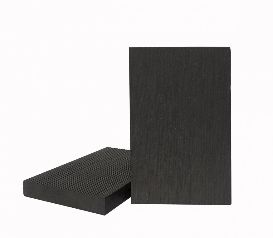Террасная доска ДПК Terrapol Смарт (Полнотелая без паза) Чёрное дерево купить в Челябинске