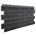 Фасадная панель FineBer, Кирпич облицовочный 3D, Мокрый асфальт купить в Челябинске