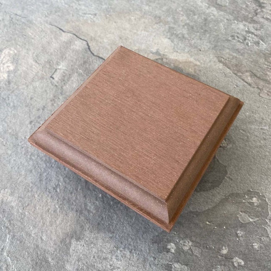 Крышка столба для ДПК ограждений EasyDecking, Wood-X, Коричневый купить в Челябинске
