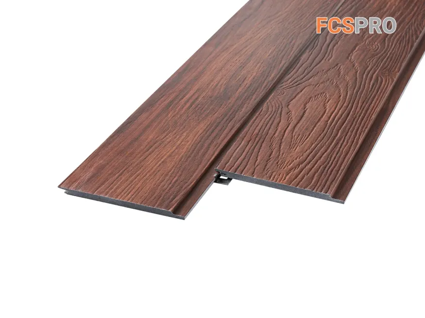 Фиброцементная панель FCSPRO Decor Wood Click Золотой орех купить в Челябинске