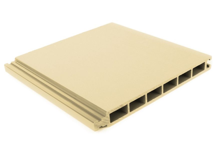 Стеновая Панель ДПК АЙ-ТЕХПЛАСТ цвета слоновой кости купить в Челябинске