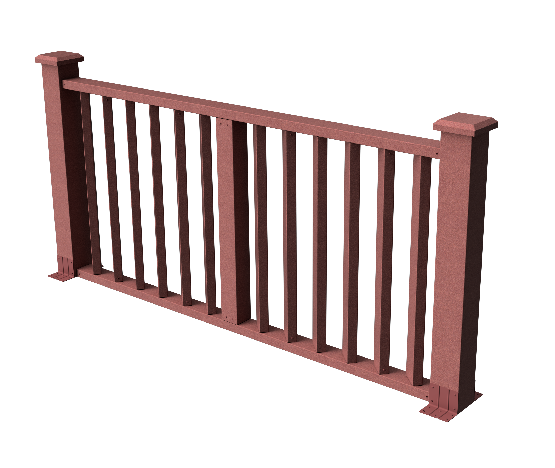 Декоративное ограждение из ДПК GRINDERDECO Бруклин мербау купить в Челябинске
