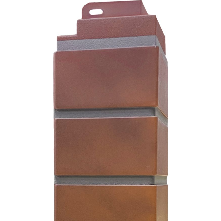 Угол наружный Кирпич облицовочный 3D, Керамический-чёрный купить в Челябинске