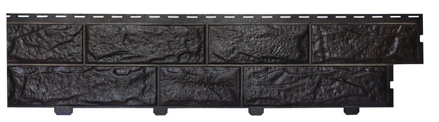 Формованный сайдинг Альта Профиль Камень вулканический, Обсидиан купить в Челябинске