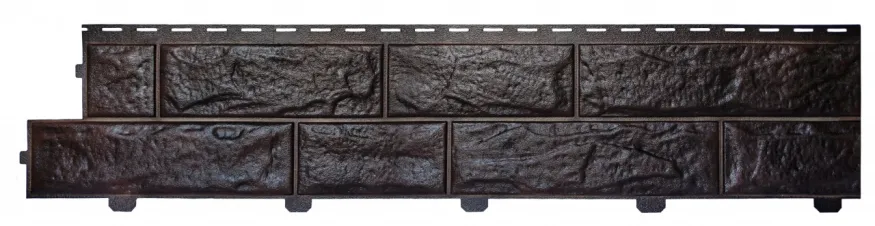 Формованный сайдинг Альта Профиль Камень вулканический, Обсидиан купить в Челябинске