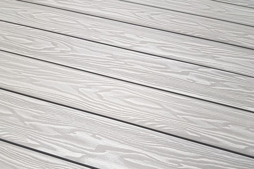 Террасная доска ДПК Terrapol Смарт 3D (пустотелая с пазом) Дуб беленый купить в Челябинске