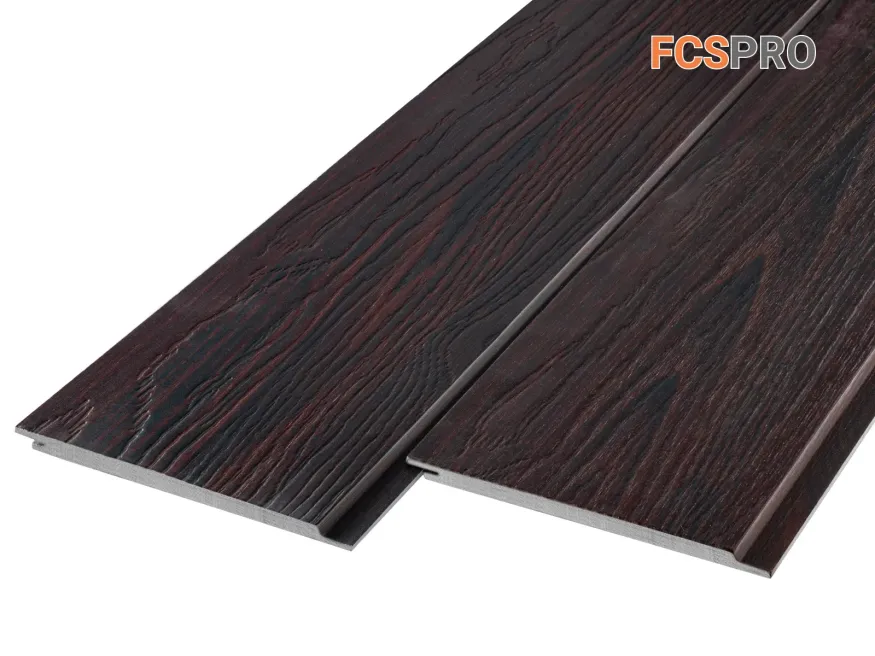 Фиброцементная панель FCSPRO Decor Wood Click Обожженное дерево купить в Челябинске