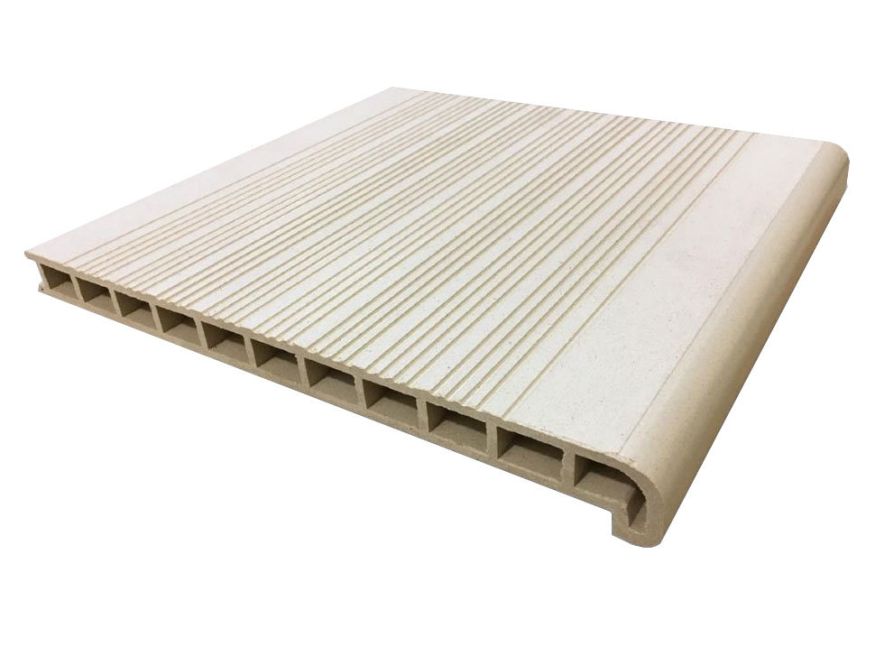 Ступени из ДПК Faynag Цвет Слоновая кость купить в Челябинске