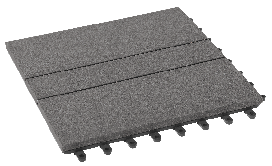 Модульный паркет ДПК GRINDERDECO Комфорт 1 Цвет: Серый базальт купить в Челябинске