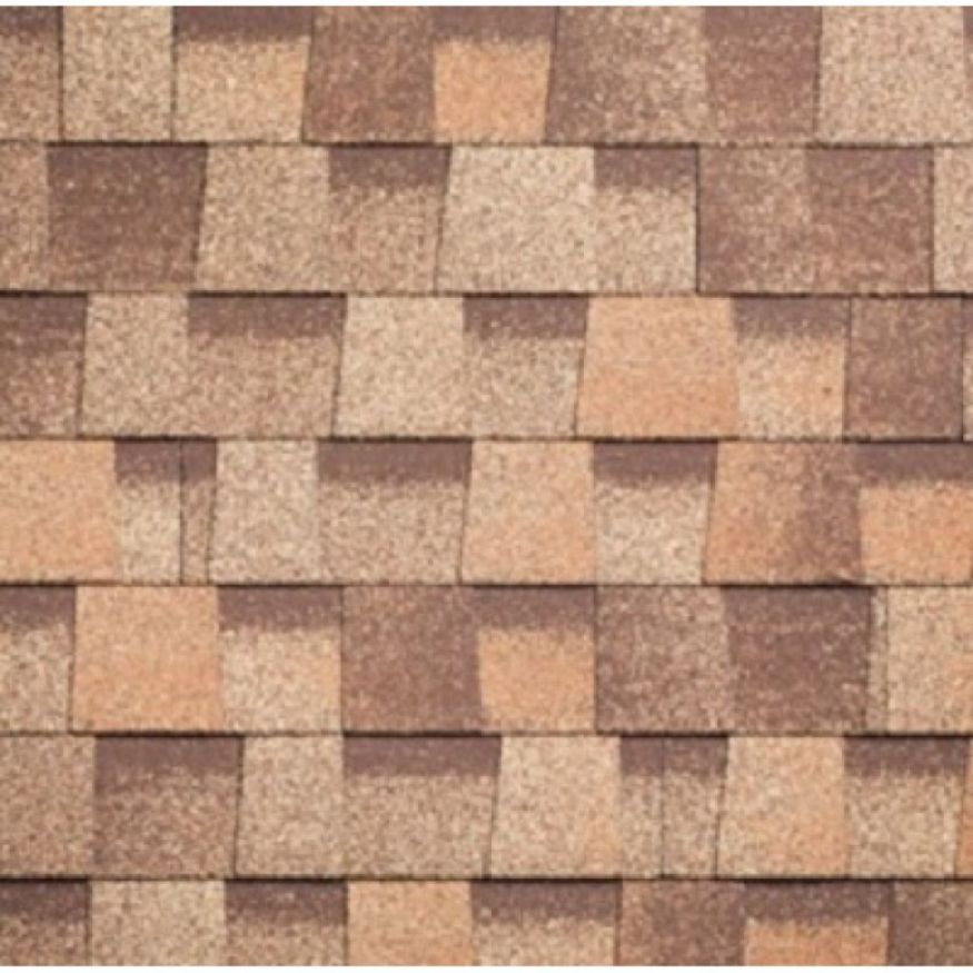 Двухслойная ламинированная черепица Shinglas, серия Джаз - Цвет Терра. купить в Челябинске