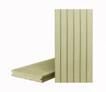 Террасная доска ДПК Terrapol Классик (Полнотелая с пазом) Фисташка